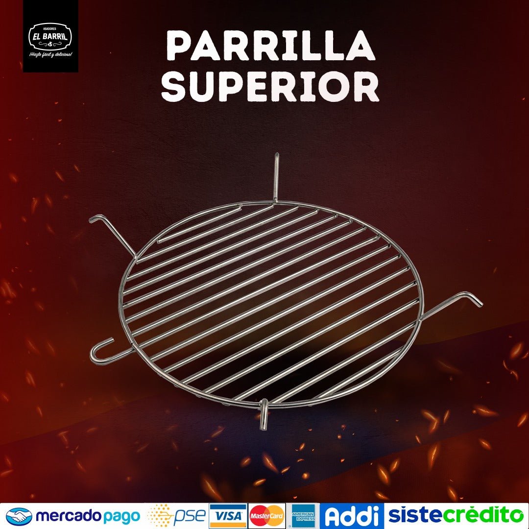 Parrilla superior - Asadores El Barril